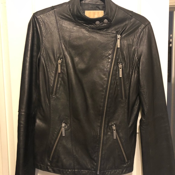 MICHAEL Michael Kors Jackets & Blazers - Black leather jacket— Michael Kors
